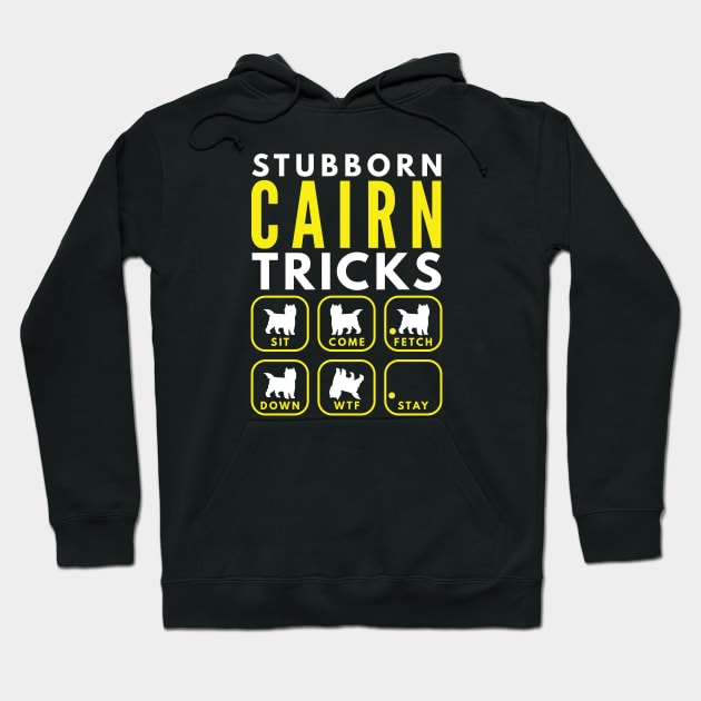 Stubborn Cairn Tricks - Dog Training Hoodie by DoggyStyles